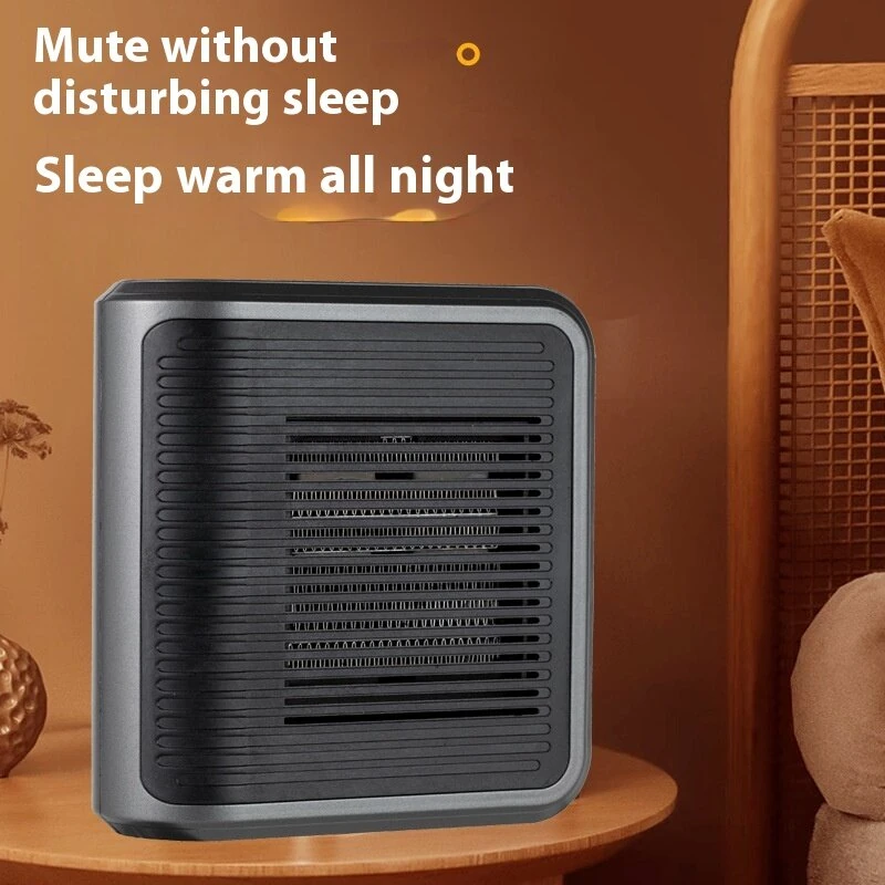 (image for) 800W Multi-functional Mini Heater Wall Mounted Heater Touch Timing Hot Air Heater 220V Hot Air Fan PTC Ceramic Heating